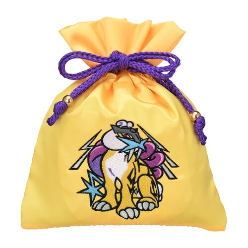 Pokémon Satin Purse Pikachu Hotel Raikou - Gelb Pokémon Satin Purse Pikachu Hotel Raikou - Gelb
