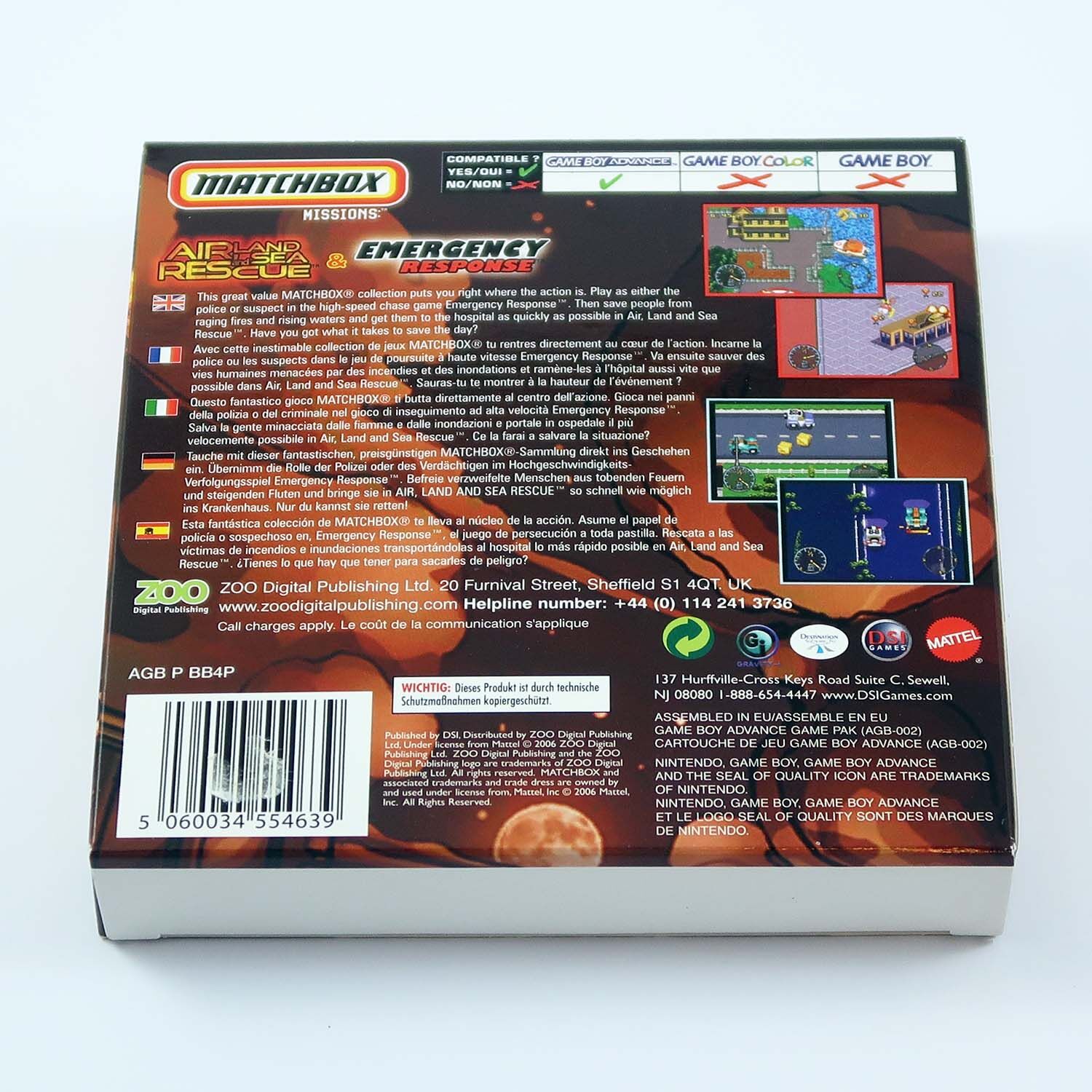 2 in 1 Matchbox - GBA