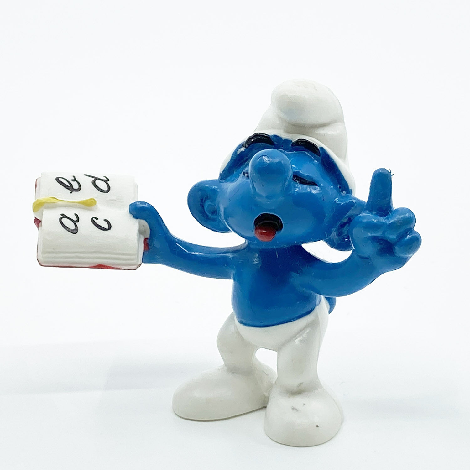 a1-046 Lehrerschlumpf PVC Figur