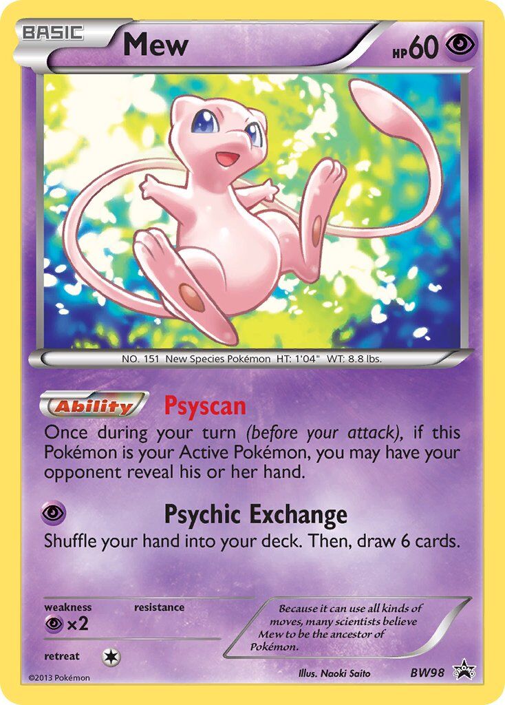 Mew - BW98/BW98 - EN Mew - BW98/BW98 - EN