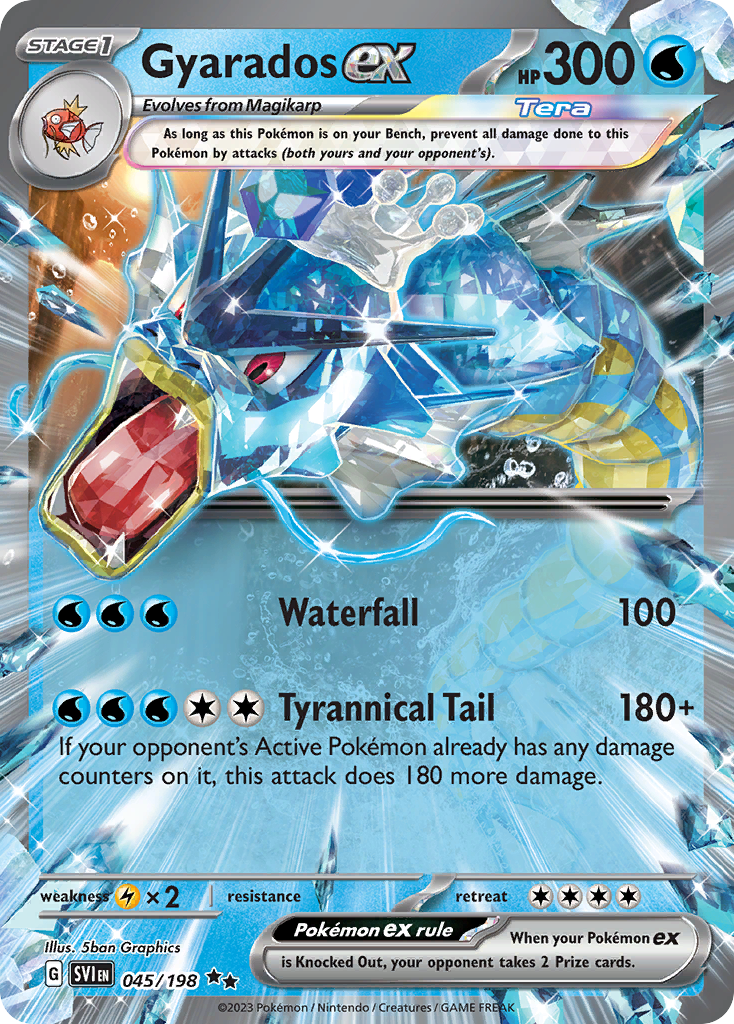 Gyarados ex - 045/198 - EN Gyarados ex - 045/198 - EN