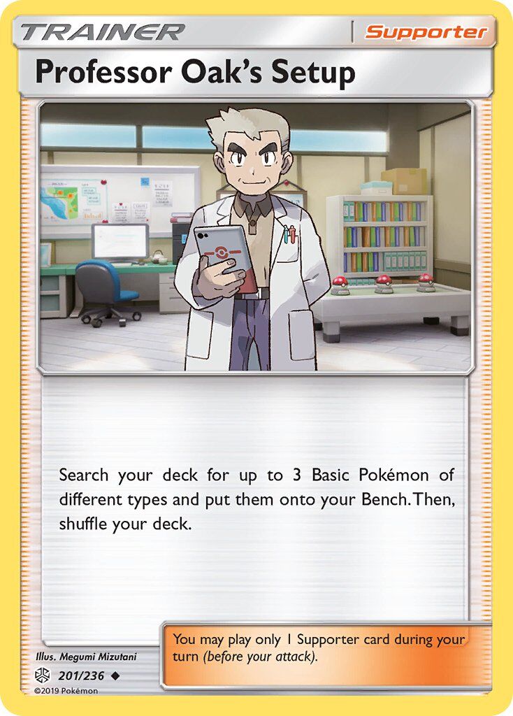 Professor Oak’s Setup - 201/236 - EN