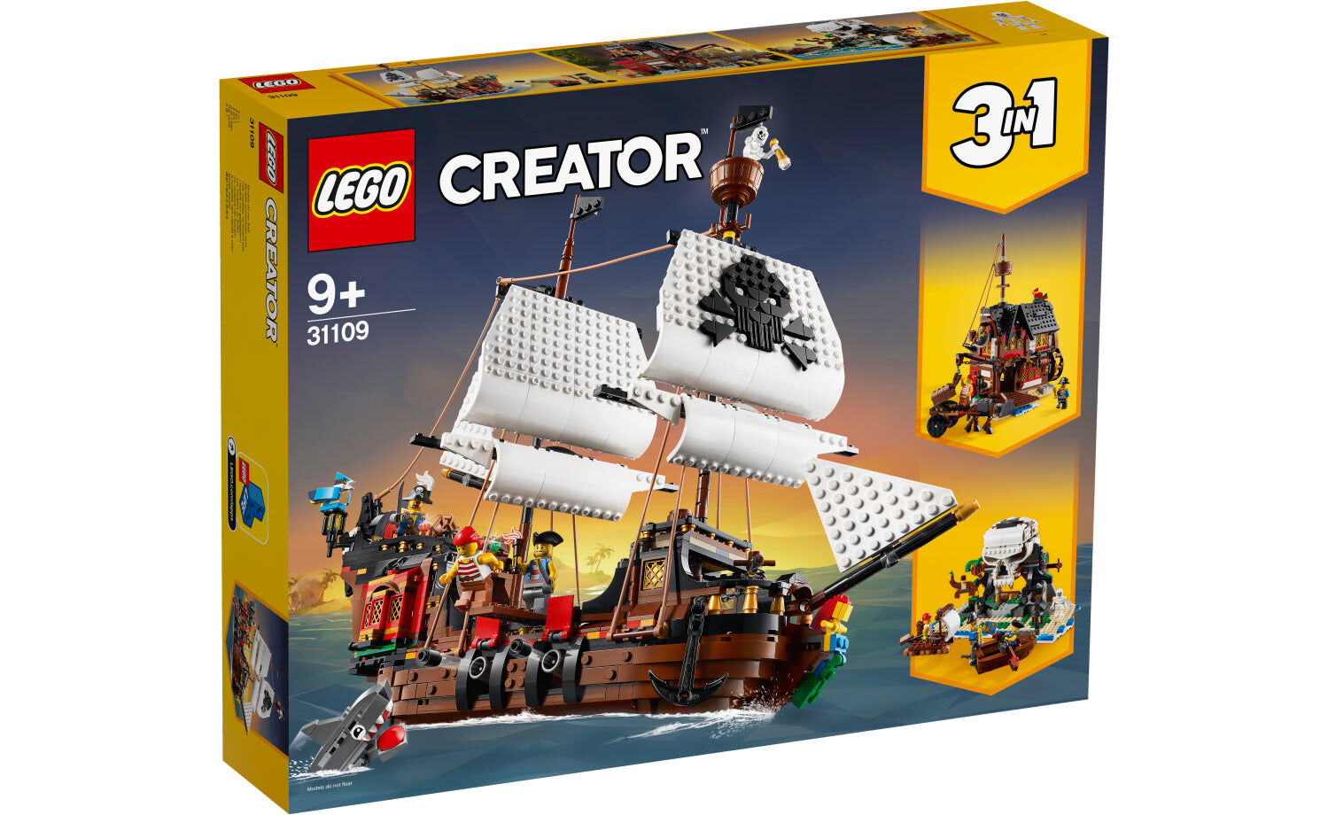 LEGO Creator 3-in-1 Pirate Ship 31109 LEGO Creator 3-in-1 Pirate Ship 31109