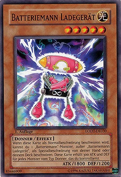 Batteriemann Ladegerät - Yu-Gi-Oh!