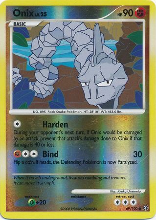 Onix - 69/100 - Reverse Holo - EN Onix - 69/100 - Reverse Holo - EN