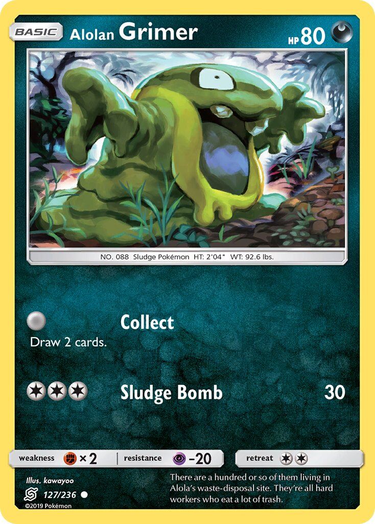 Alolan Grimer - 127/236 - EN Alolan Grimer - 127/236 - EN