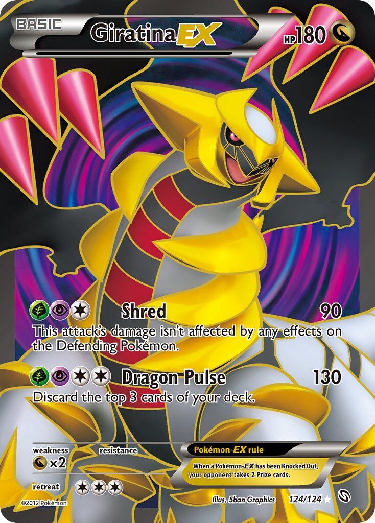 Giratina-EX - 124/124 - EN