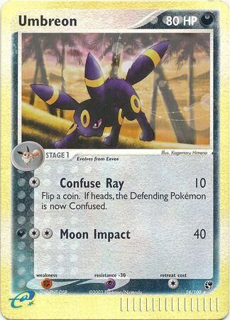 Umbreon - 24/100 - Reverse Holo - EN Umbreon - 24/100 - Reverse Holo - EN