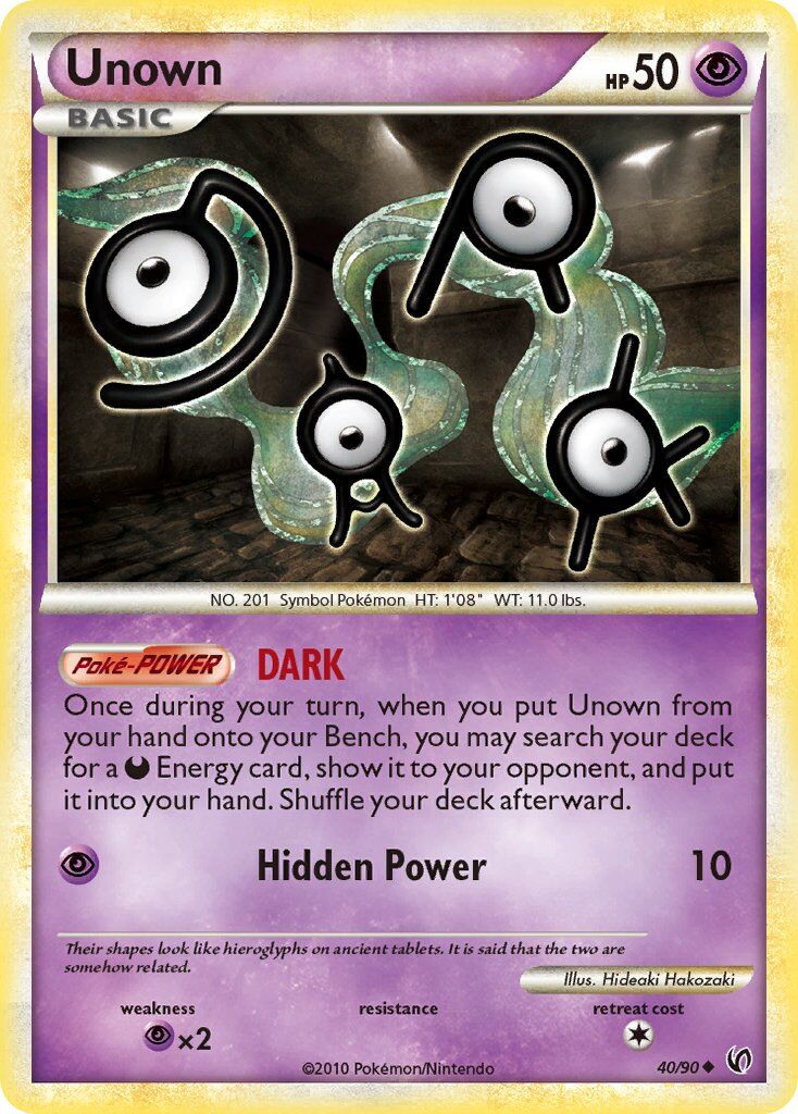 Unown - 40/91 - EN
