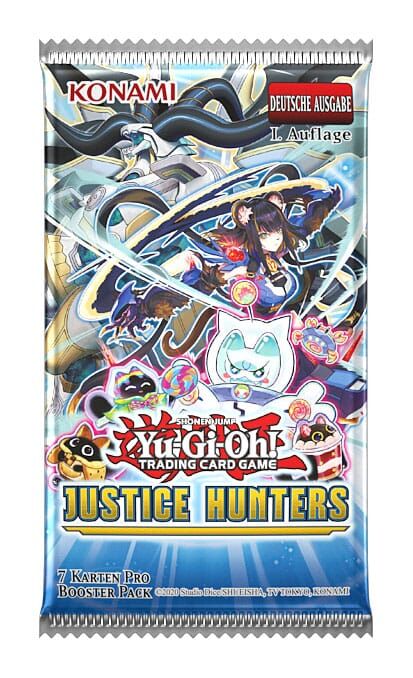 Justice Hunters Booster Pack - 1. Auflage - Yu-Gi-Oh! - DE Justice Hunters Booster Pack - 1. Auflage - Yu-Gi-Oh! - DE