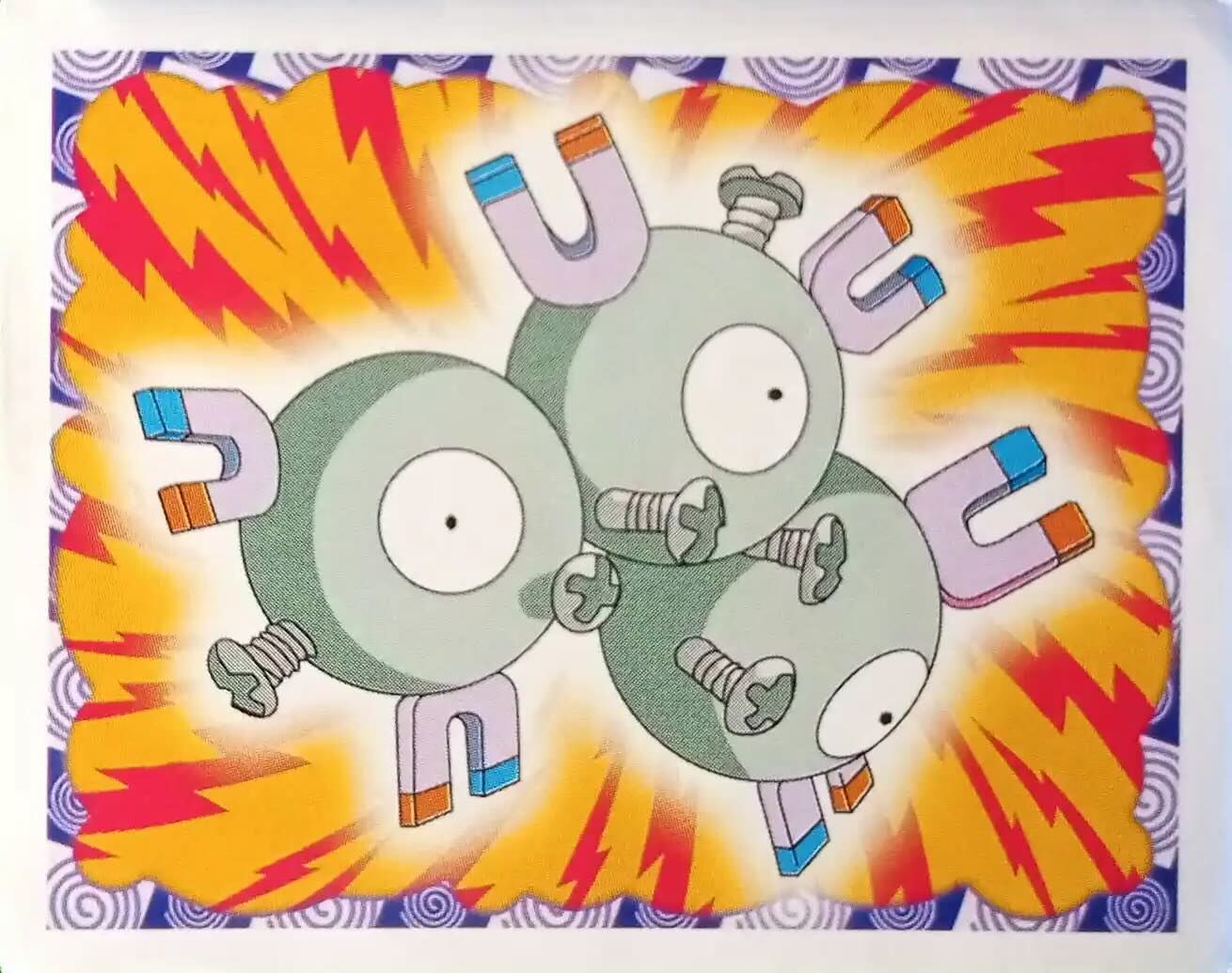 Magneton - 82 - Merlin Sticker Series 1 Magneton - 82 - Merlin Sticker Series 1