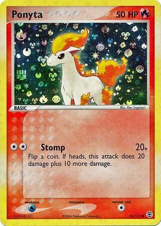Ponyta - 76/112 - Reverse Holo - EN Ponyta - 76/112 - Reverse Holo - EN