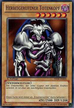 Herbeigerufener Totenkopf - Yu-Gi-Oh!