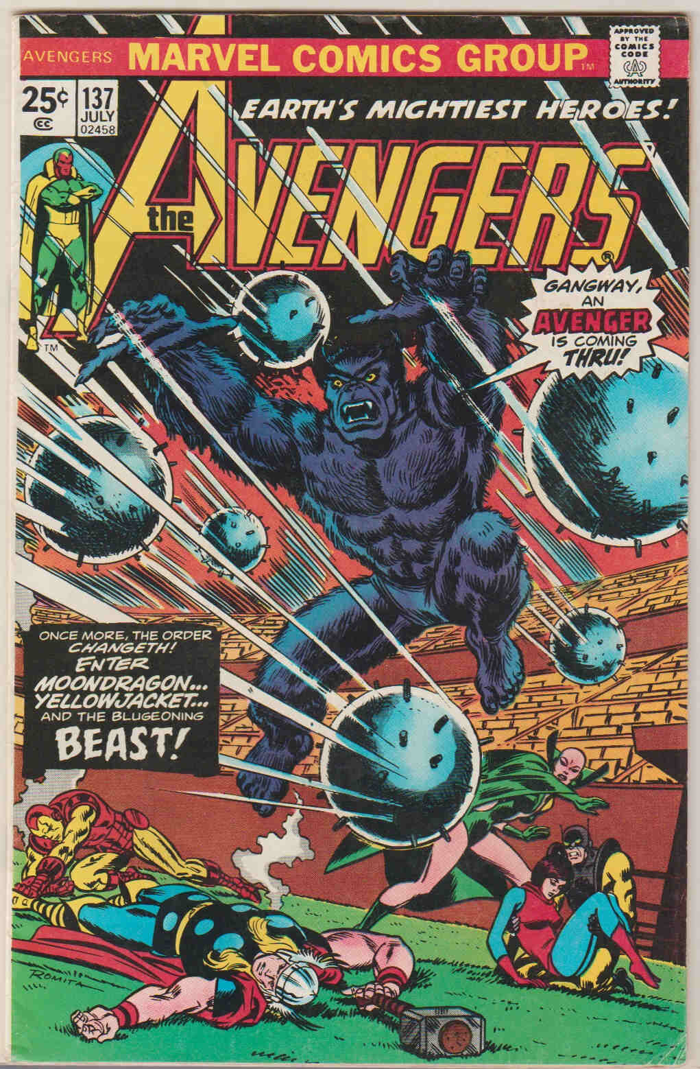 Avengers #137