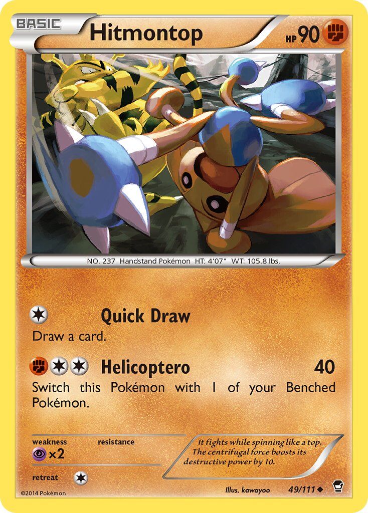 Hitmontop - 49/111 - EN Hitmontop - 49/111 - EN