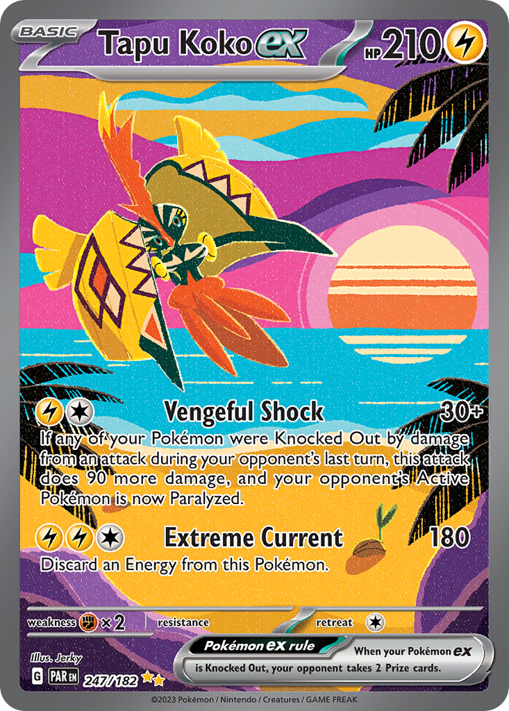 Tapu Koko ex - 247/182 - EN Tapu Koko ex - 247/182 - EN