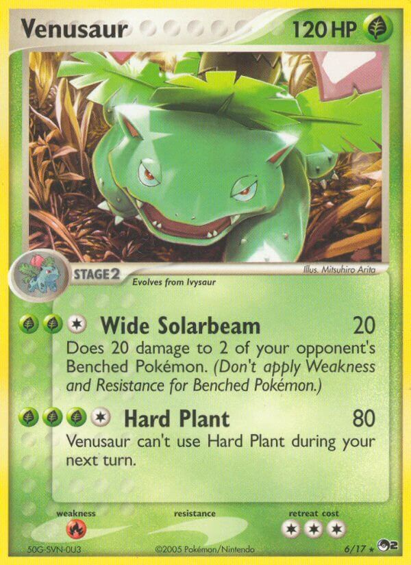 Venusaur - 6/17 - EN Venusaur - 6/17 - EN