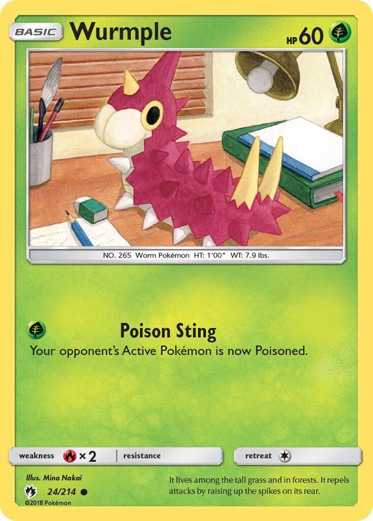 Wurmple - 24/214 - EN Wurmple - 24/214 - EN