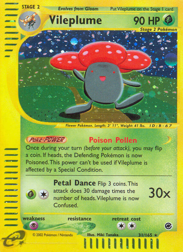 Vileplume - 31/165 - Holo Rare - EN Vileplume - 31/165 - Holo Rare - EN