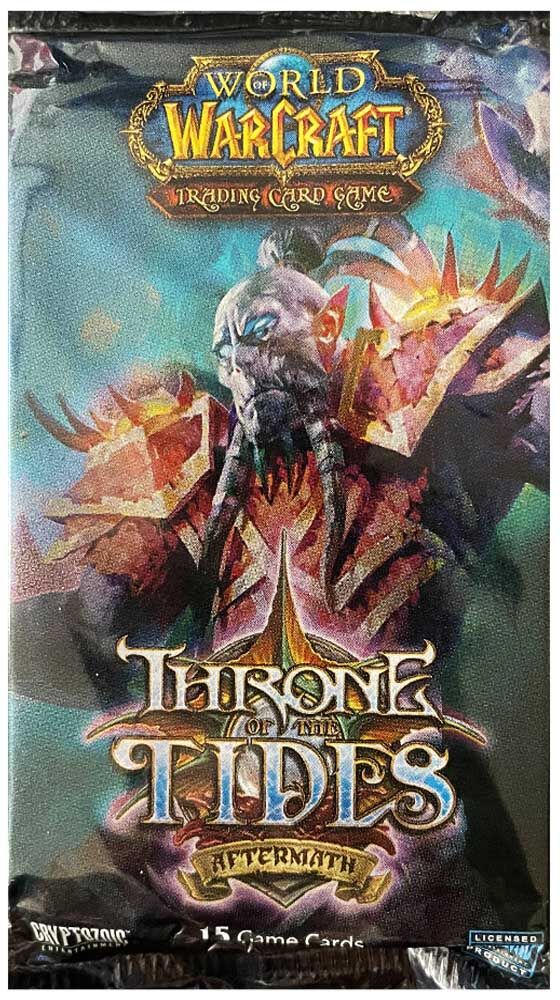 Throne of the Tides World of Warcraft TCG Booster Pack