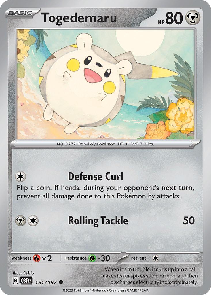 Togedemaru - 151/230 - EN Togedemaru - 151/230 - EN