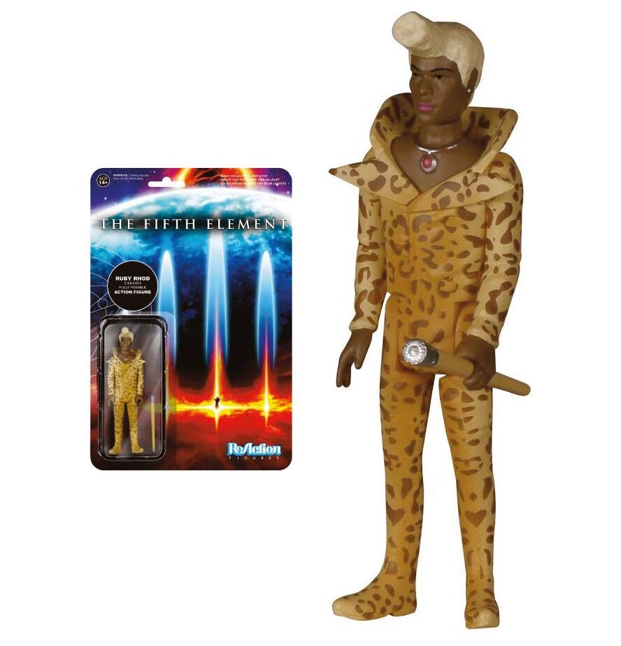 Das Fünfte Element ReAction Actionfigur Ruby Rhod 10 cm Das Fünfte Element ReAction Actionfigur Ruby Rhod 10 cm