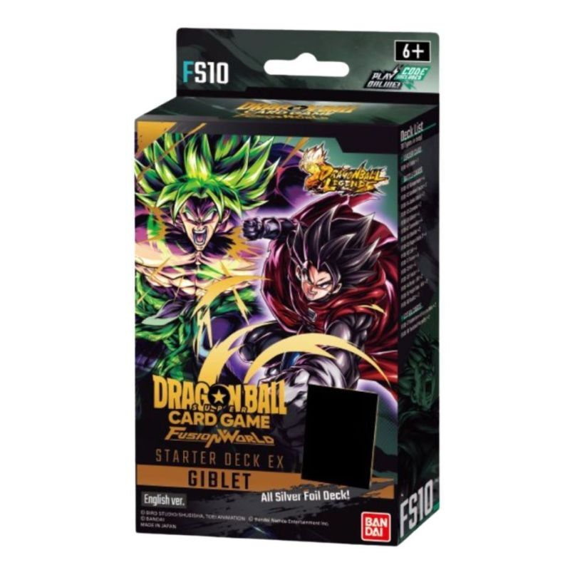 Fusion World FS10 Giblet Starter Deck - Dragon Ball Super Card Game - EN Fusion World FS10 Giblet Starter Deck - Dragon Ball Super Card Game - EN