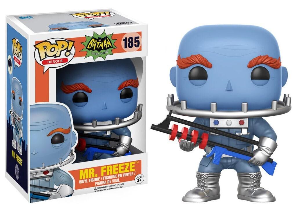 Batman 1966 POP! Heroes Vinyl Figur Mr. Freeze 9 cm