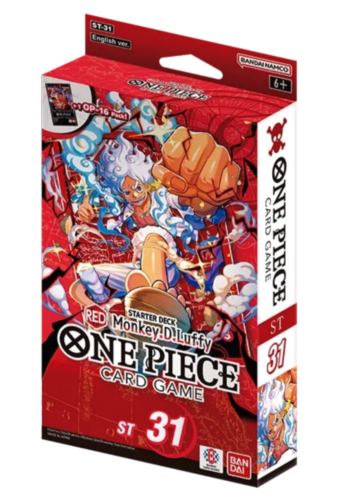 Starter Deck RED Monkey D.Luffy - ST-31 - One Piece Card Game - EN Starter Deck RED Monkey D.Luffy - ST-31 - One Piece Card Game - EN