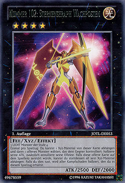 Nummer 102: Sternenseraph Wachposten - Yu-Gi-Oh!