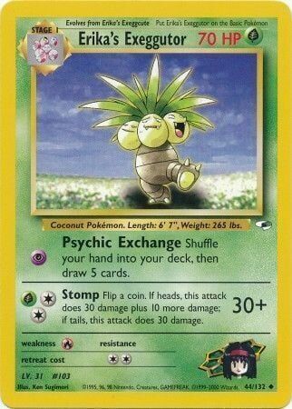 Erika’s Exeggutor - 44/132 - Unlimited - EN