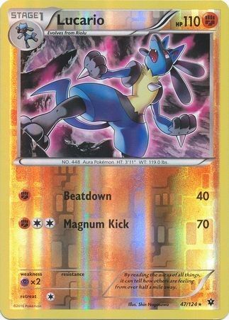Lucario 047/124 - Pokémon TCG