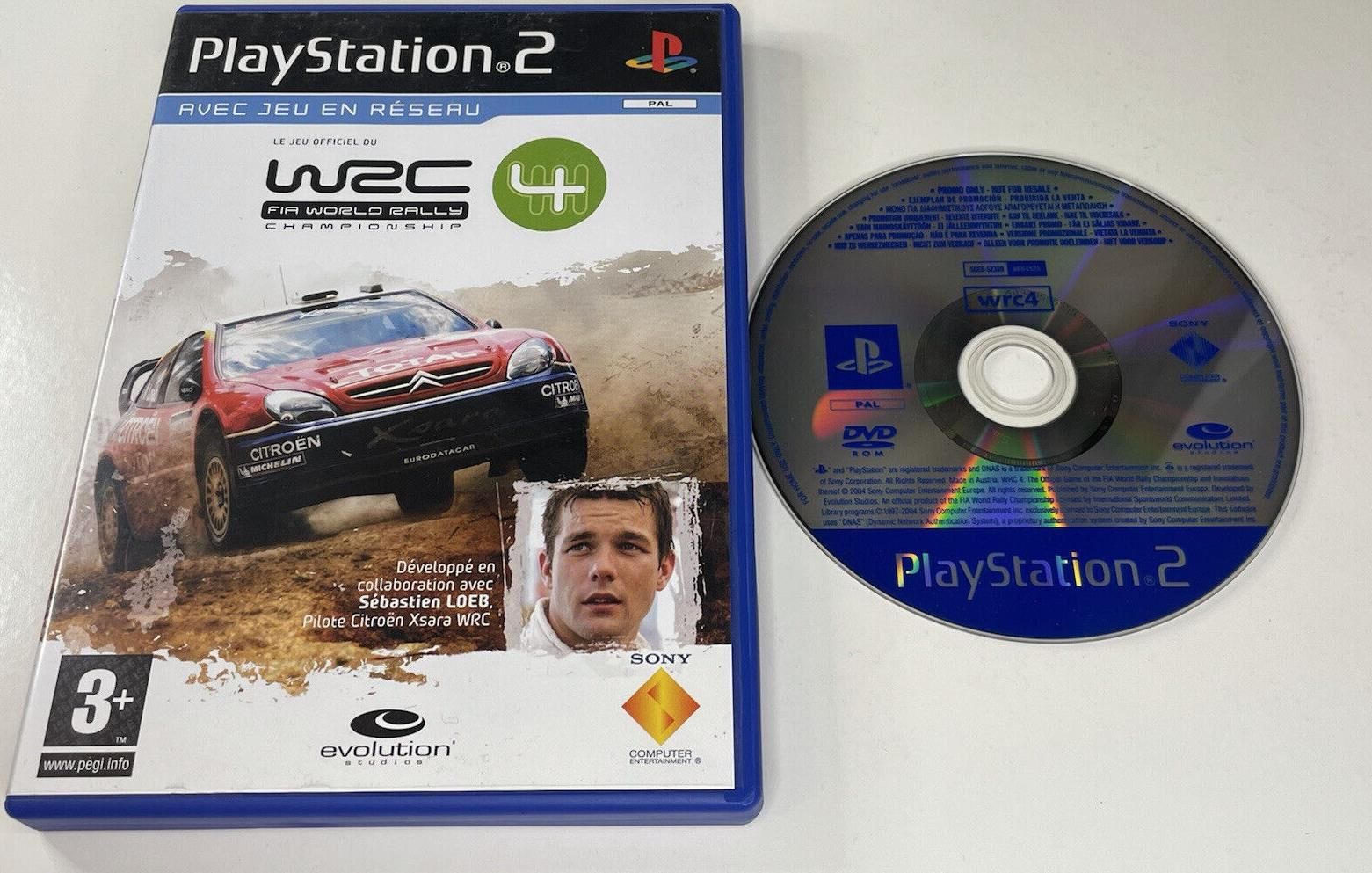 WRC: World Rally Championship 4 [Not For Resale] - OVP - PS2 - EN