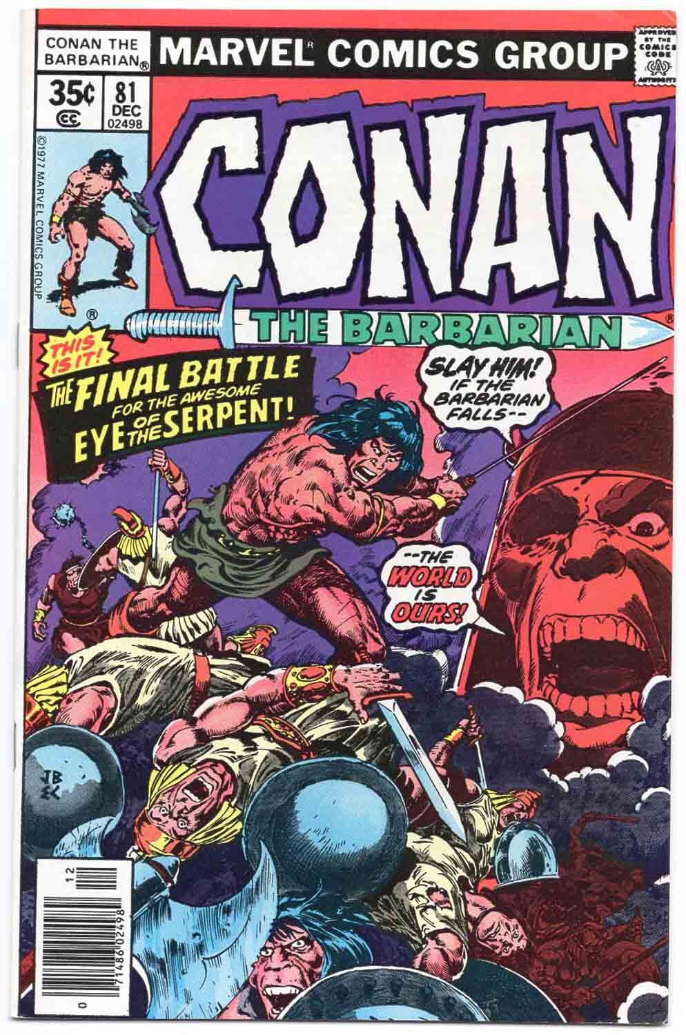 Conan the Barbarian #81