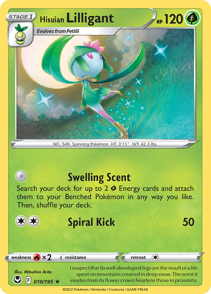 Hisuian Lilligant - 010/195 - EN Hisuian Lilligant - 010/195 - EN