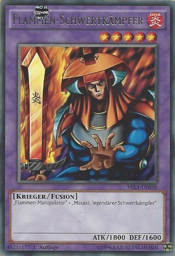 Flammen-Schwertkämpfer - Yu-Gi-Oh!