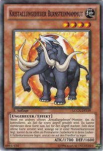 kristallungeheuer-bernsteinmammut-yu-gi-oh Kristallungeheuer Bernsteinmammut - Yu-Gi-Oh!