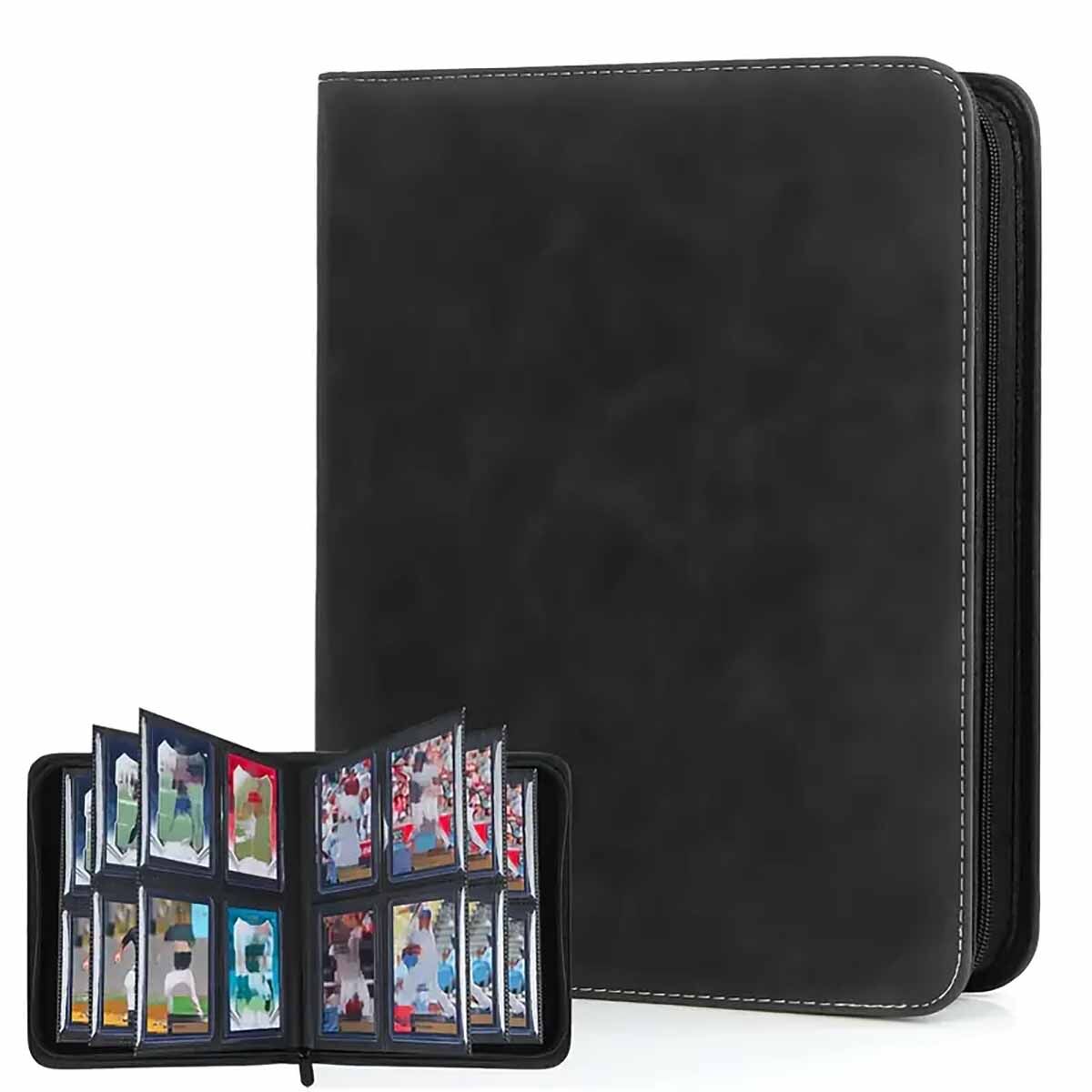 Toploader Binder Order Schwarz (4-Pocket)