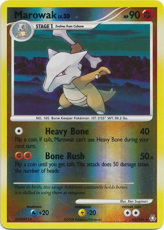 Marowak - 63/146 - Reverse Holo - EN