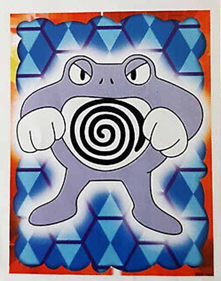 Poliwrath - 62 - Merlin Sticker Series 1 Poliwrath - 62 - Merlin Sticker Series 1