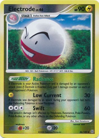 Electrode - 36/100 - Reverse Holo - EN