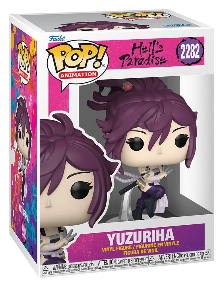 Jigokuraku POP! #2282 Hell's Paradise - Animation Vinyl Figur Yuzuriha 9 cm