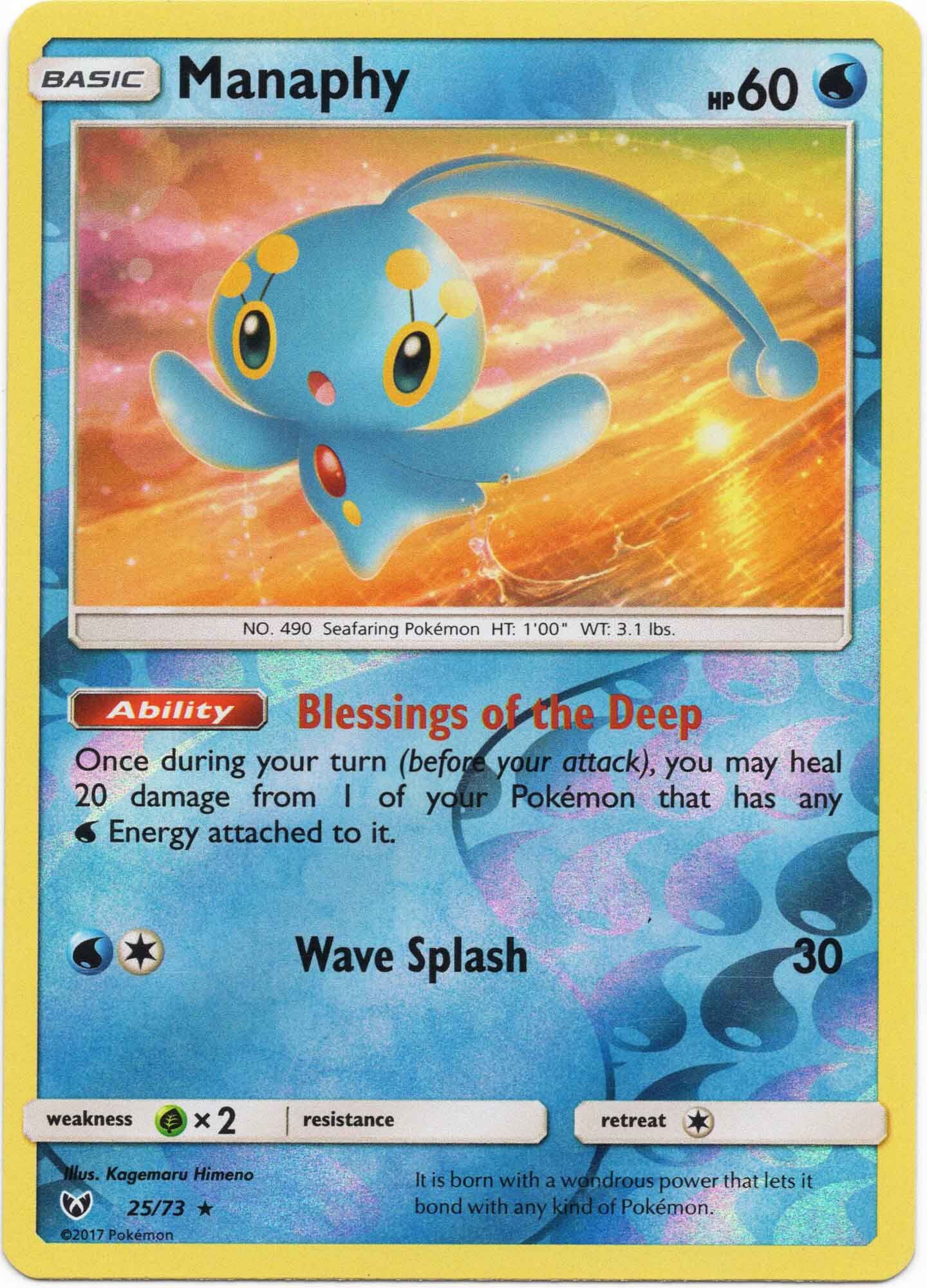manaphy-25-73-pokemon-tcg Manaphy 25/73 - Pokémon TCG
