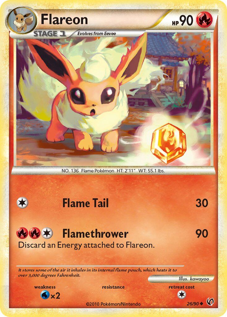 Flareon - 26/91 - EN Flareon - 26/91 - EN