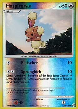 Haspiror - 73/130 - Pokémon TCG - Lightly Played - DE