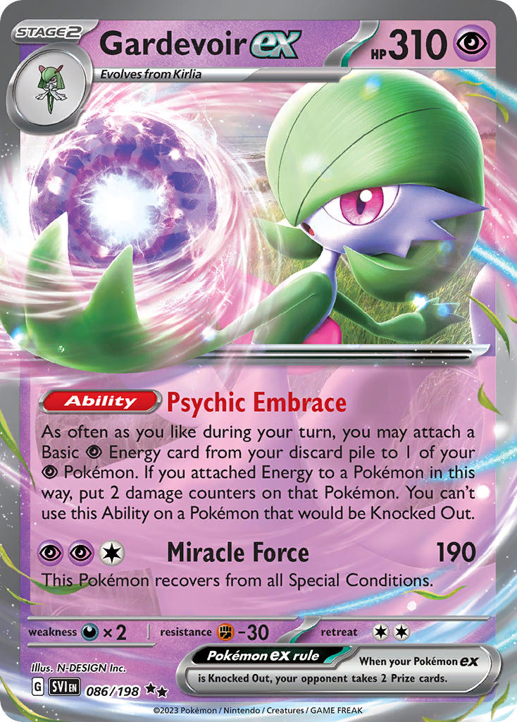 Gardevoir ex - 086/198 - EN Gardevoir ex - 086/198 - EN