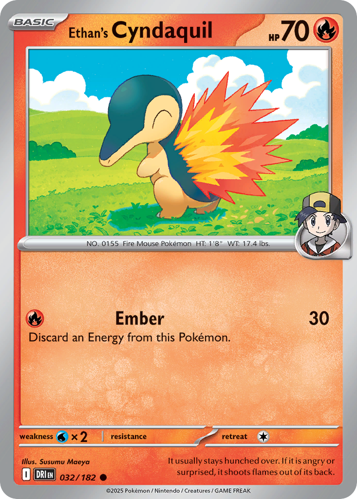 Ethan’s Cyndaquil - 032/182 - EN Ethan’s Cyndaquil - 032/182 - EN