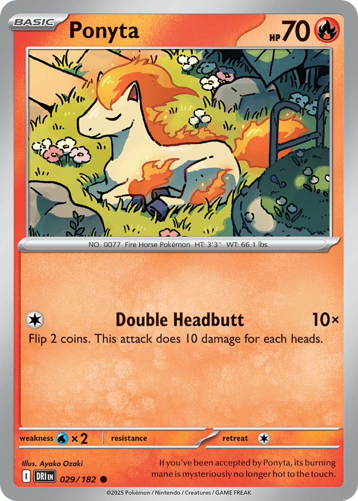 Ponyta - 029/182 - EN