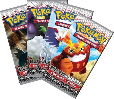 Pokémon Black & White Emerging Powers Booster Pack Sealed (1 Random) - EN