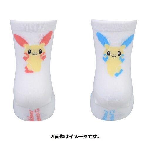 Middle Socks Plusle Minun (23- 25cm) 